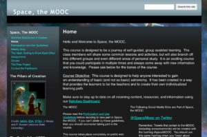 Space, the MOOC Screenshot